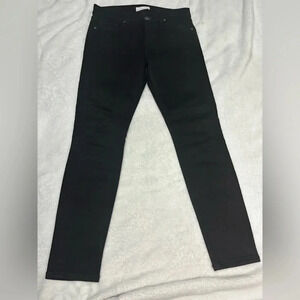 Loft Modern Skinny Black Jeans Stretch Denim‎ Casual Everyday